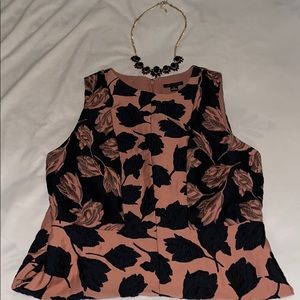 💓Ann Taylor Jacquard/ Floral Blush dress 💓